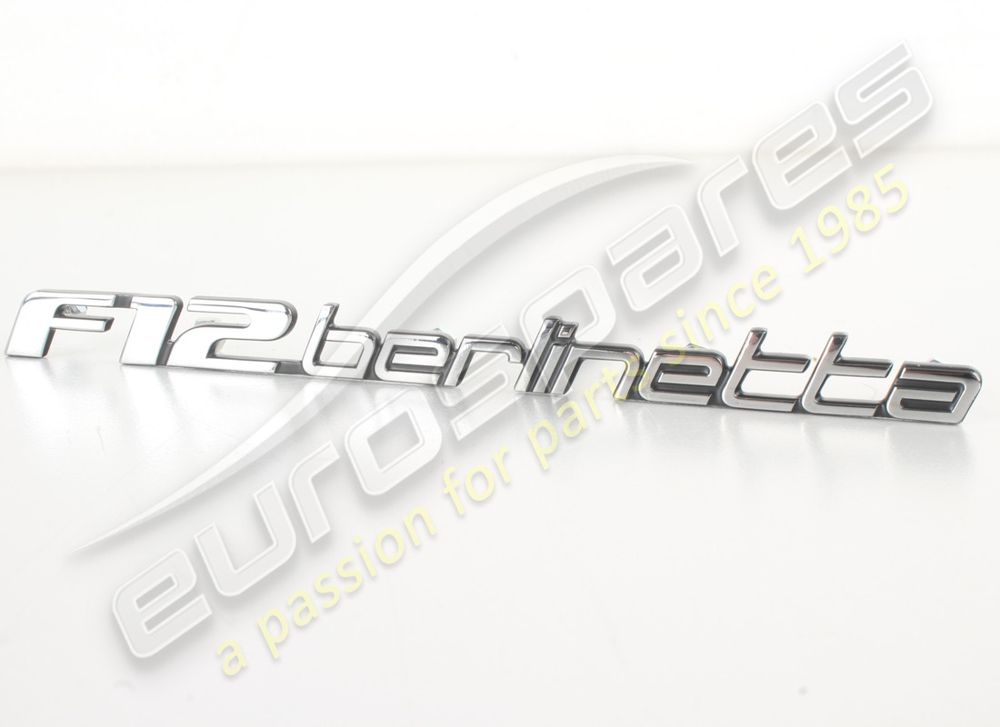 NUEVA INSIGNIA BERLINETTA Ferrari F12. NÚMERO DE PIEZA 85045100 (1)