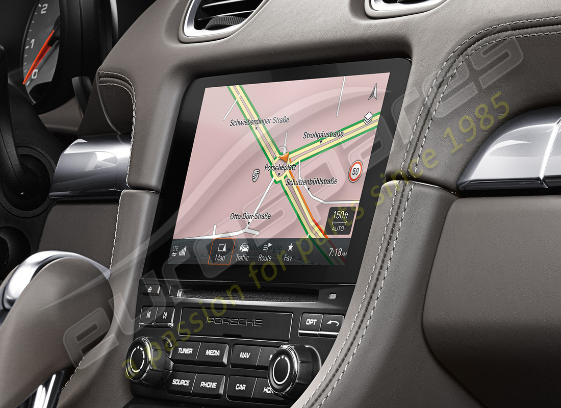 nuevo módulo de navegación porsche para pcm. número de pieza 98204490203 (1)