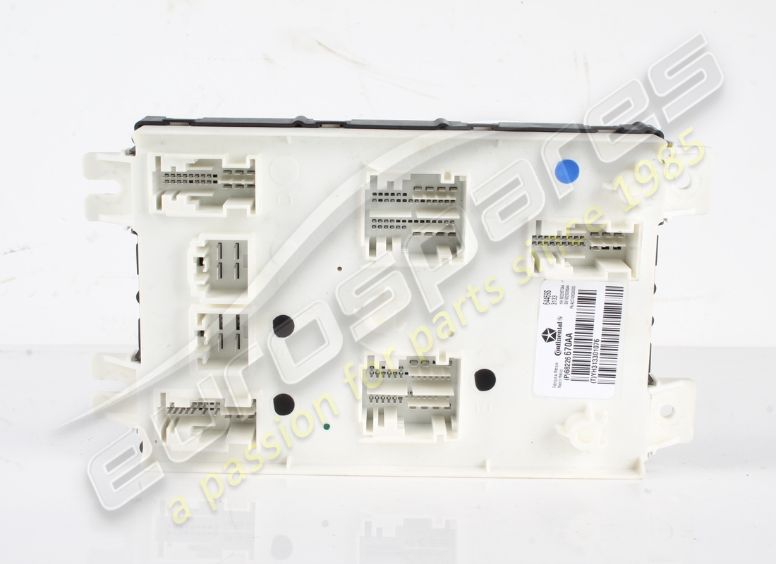 USADO Maserati NODO DE COMPUTADORA DEL CUERPO. NÚMERO DE PIEZA 670008635 (1)
