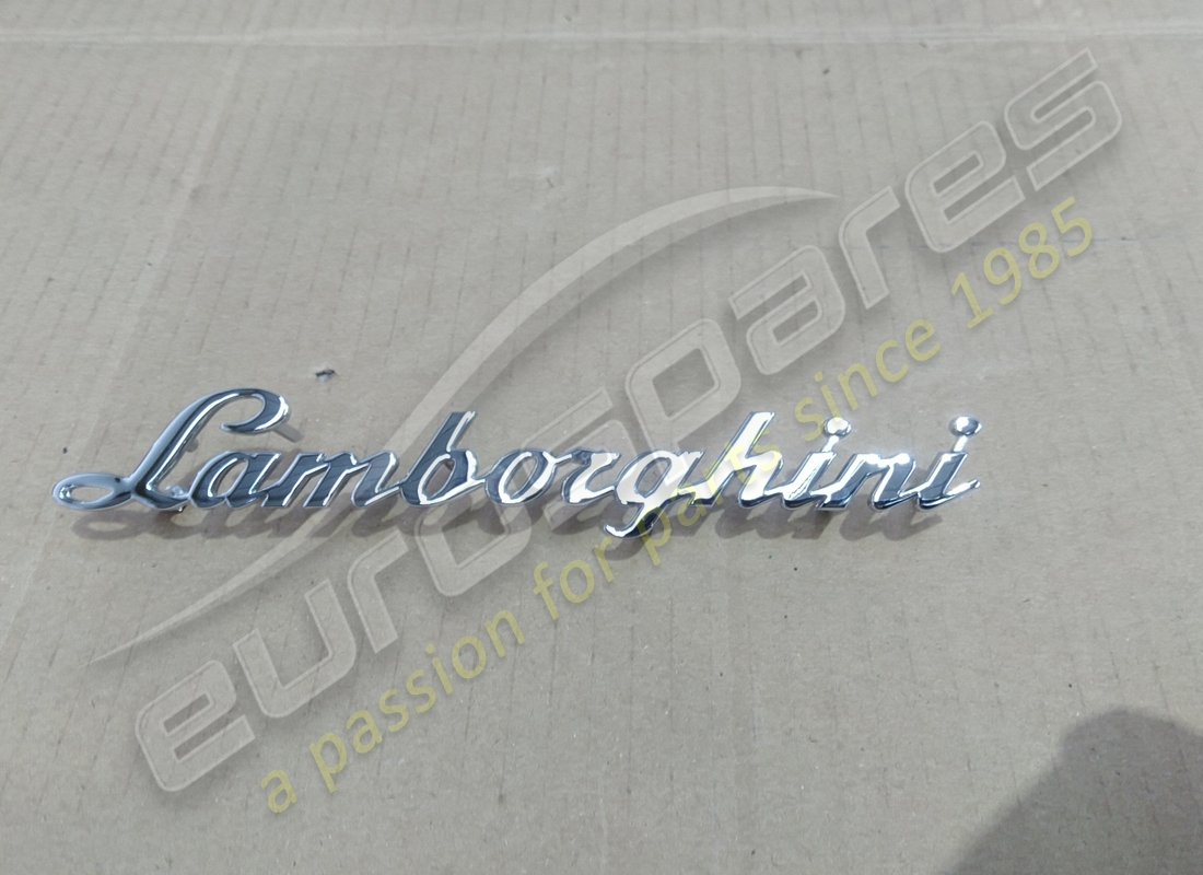 PLACA DE IDENTIFICACIÓN DE Lamborghini USADA. NÚMERO DE PARTE 4ML853886 (1)