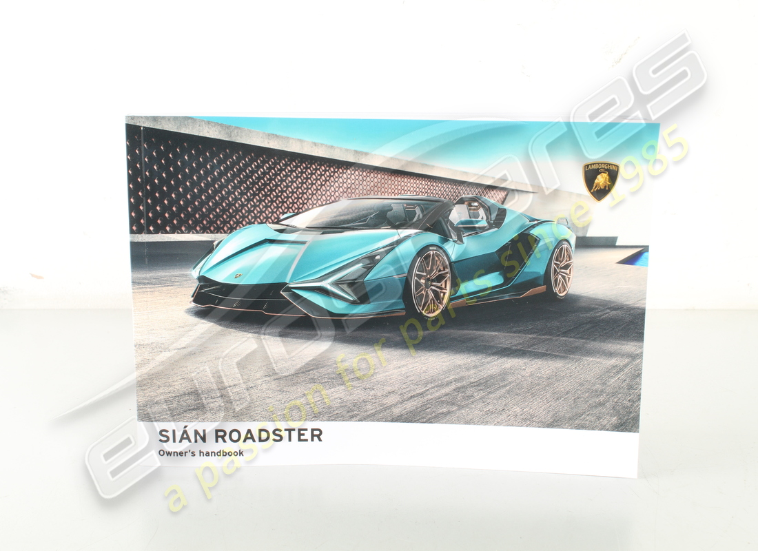 nuevo lamborghini manual del propietario. número de pieza 47f012720ab (1)