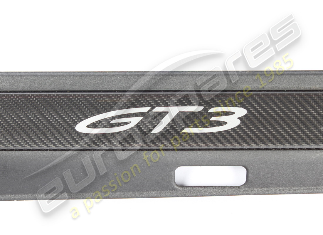 tira de entrada usada porsche, iluminada en negro. número de pieza 9gt8533691e0 (2)