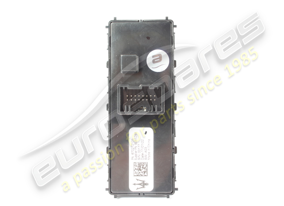 elevalunas eléctrico delantero negro usado maserati. número de pieza 670272105 (2)