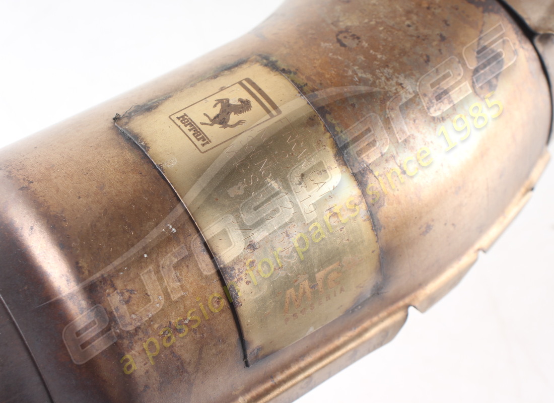 CATALIZADOR RH COMPLETO FERRARI USADO. NÚMERO DE PARTE 273319 (7) catalizador rh completo ferrari usado. número de parte 273319 (7)