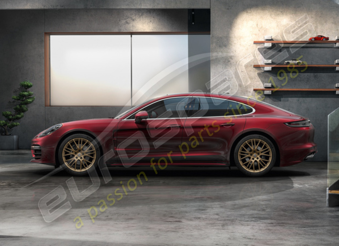 nuevo juego de ruedas y neumáticos deportivos de verano de diseño exclusivo porsche 21-inch - pintados en aurum (satinado brillo). número de pieza 971044665r (2)