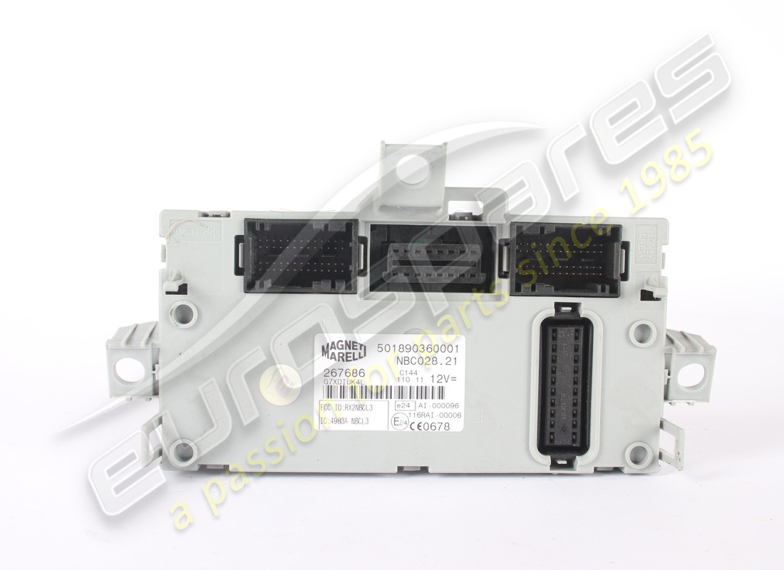 computadora de cuerpo nodo nbc usada ferrari. número de pieza 267686 (1)