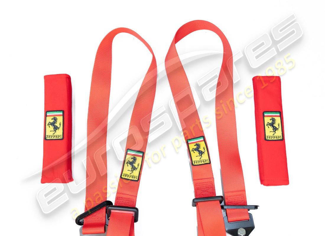 NEW FERRARI 4 POINTS SAFETY BELTS KIT -R. PART NUMBER 69918800 (2) new ferrari 4 points safety belts kit -r. part number 69918800 (2)