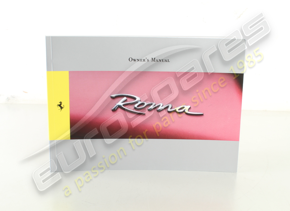 nuevo ferrari manual del propietario y mantenimiento. en inglés. número de pieza 783751 (1)