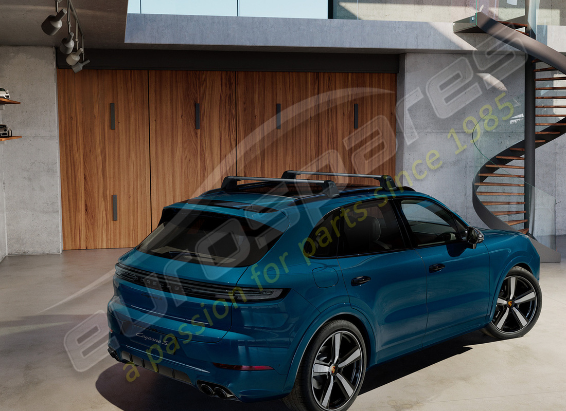 nuevo porsche soporte principal del sistema de transporte de techo. número de pieza 9y0860019 (2)