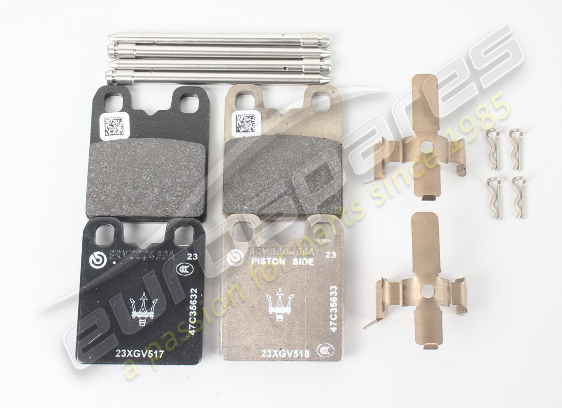 nuevo maserati pastillas de freno kit epb 959/44b c. número de pieza 673012380 (1)