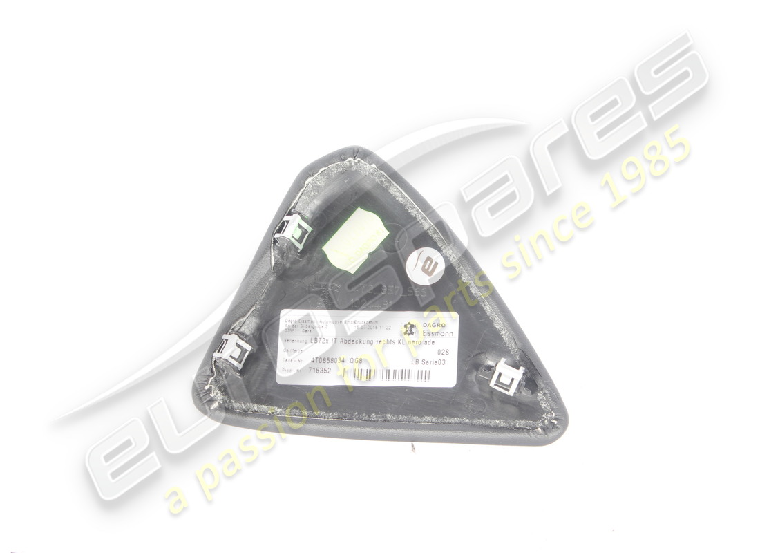 tablero de montaje de tapa lamborghini usado. número de pieza 4t0858034 (2)