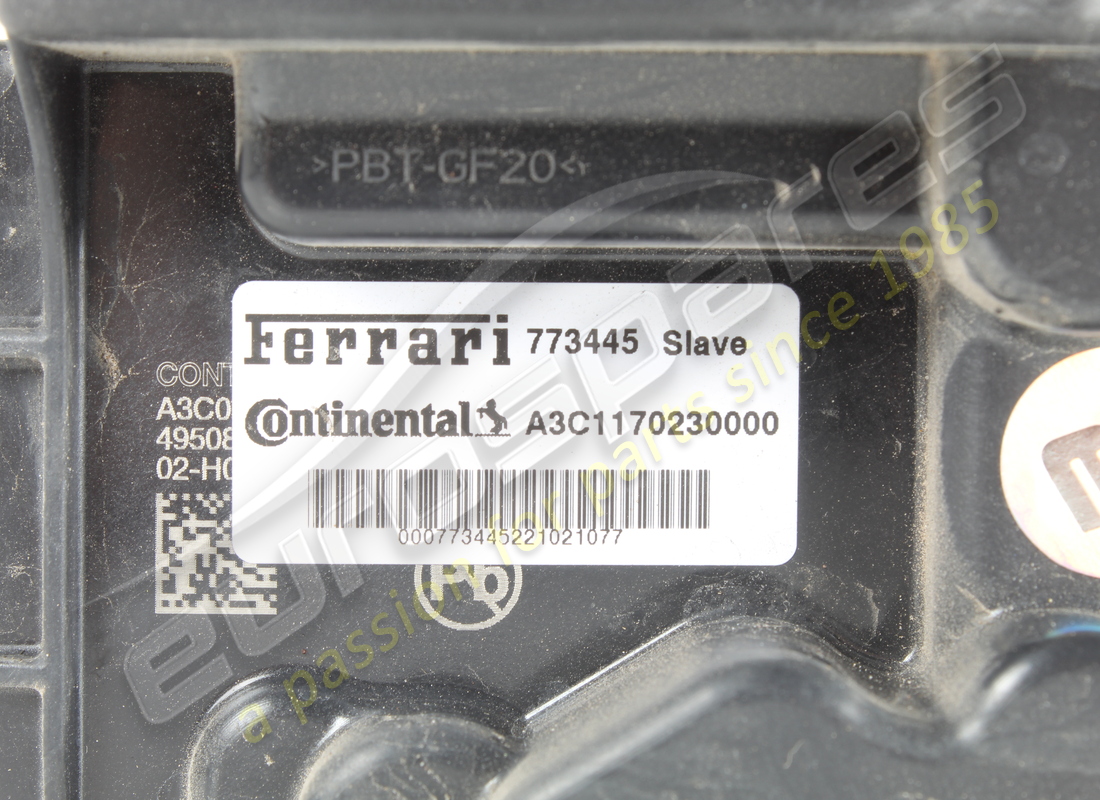 esclavo centralina epc ferrari usado. número de pieza 773445 (2)