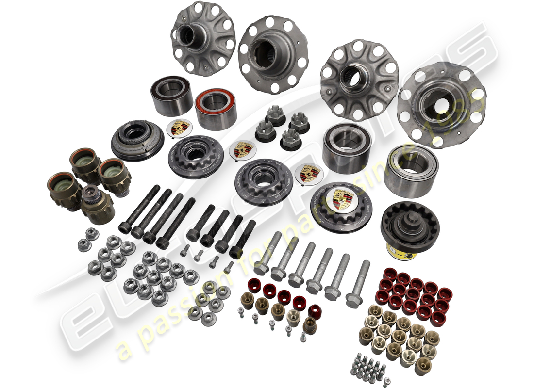 NUEVO PORSCHE JUEGO DE PERNOS Y TUERCAS DE RUEDA CON BLOQUEO CENTRAL. FRENO CERÁMICO PCCB. NÚMERO DE PIEZA 99704460299 (1) nuevo porsche juego de pernos y tuercas de rueda con bloqueo central. freno cerámico pccb. número de pieza 99704460299 (1)