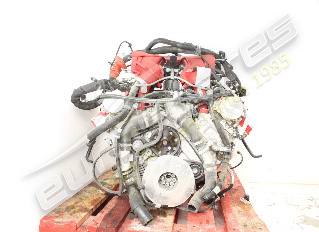 motor completo usado ferrari 488. número de pieza 754023000 (3)