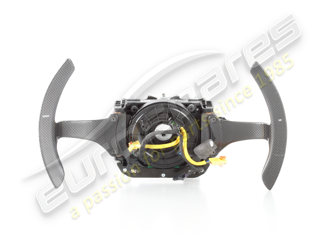 JUEGO DE CONTROL DE CAJA DE CAMBIOS MAGNÉTICO DE CARBONO (BRILLANTE) USADO Ferrari. NÚMERO DE PIEZA 817753 (1)