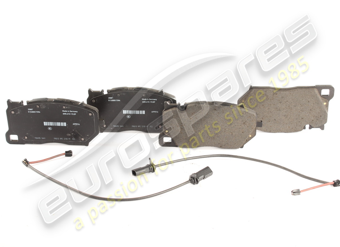 nuevo conjunto lamborghini delantero pastillas de freno. número de parte 4m0698151bp (1)