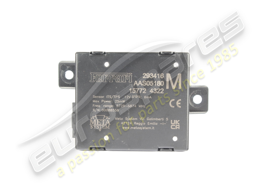 SENSOR ANTIELEVACIÓN DIPOLO MAESTRO Ferrari USADO. NÚMERO DE PARTE 293416 (1)