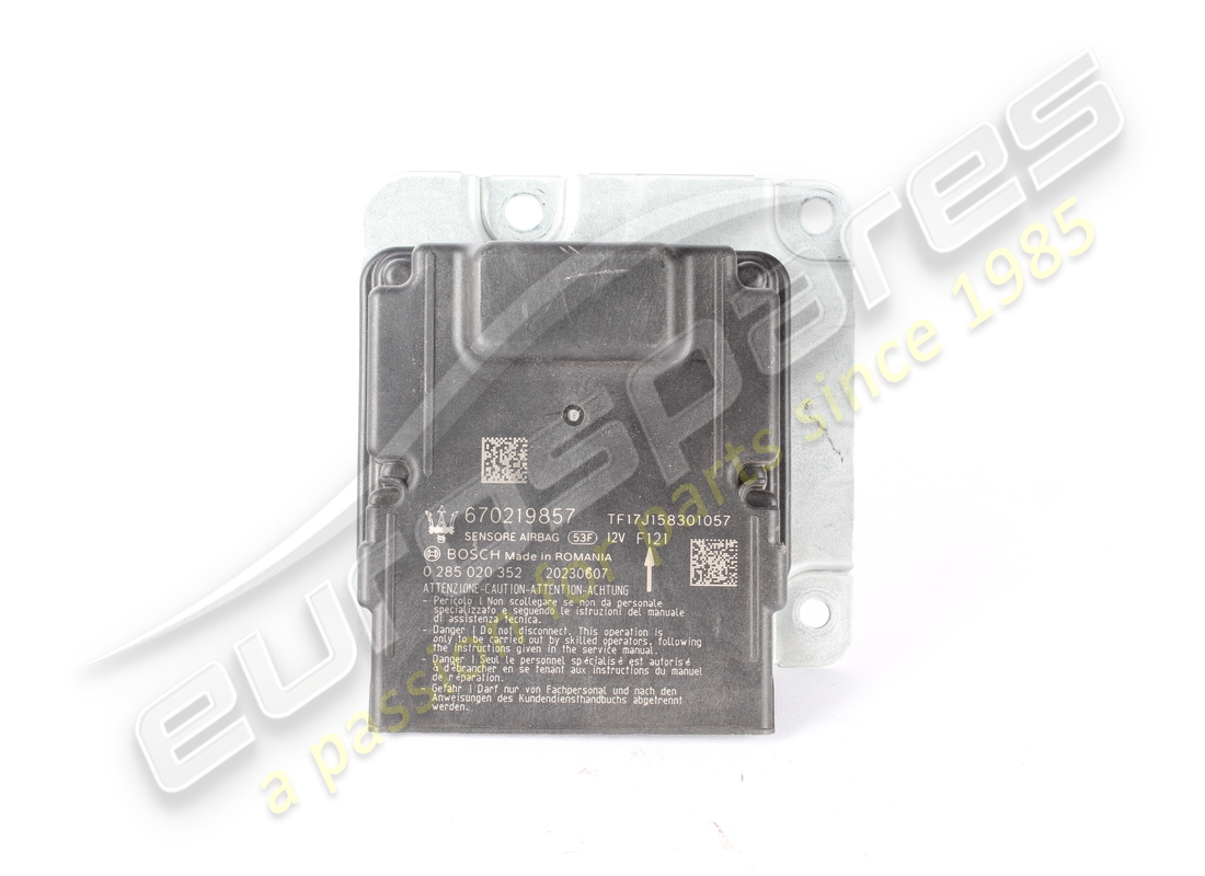 módulo de control de bolsa de aire central usado maserati. número de pieza 670219857 (1)