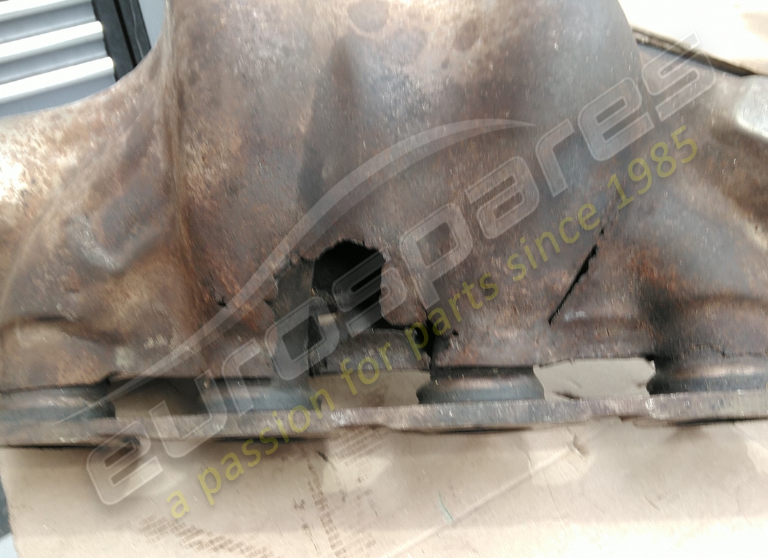 conjunto de colector de escape lamborghini usado. número de pieza 07l253034a (2)