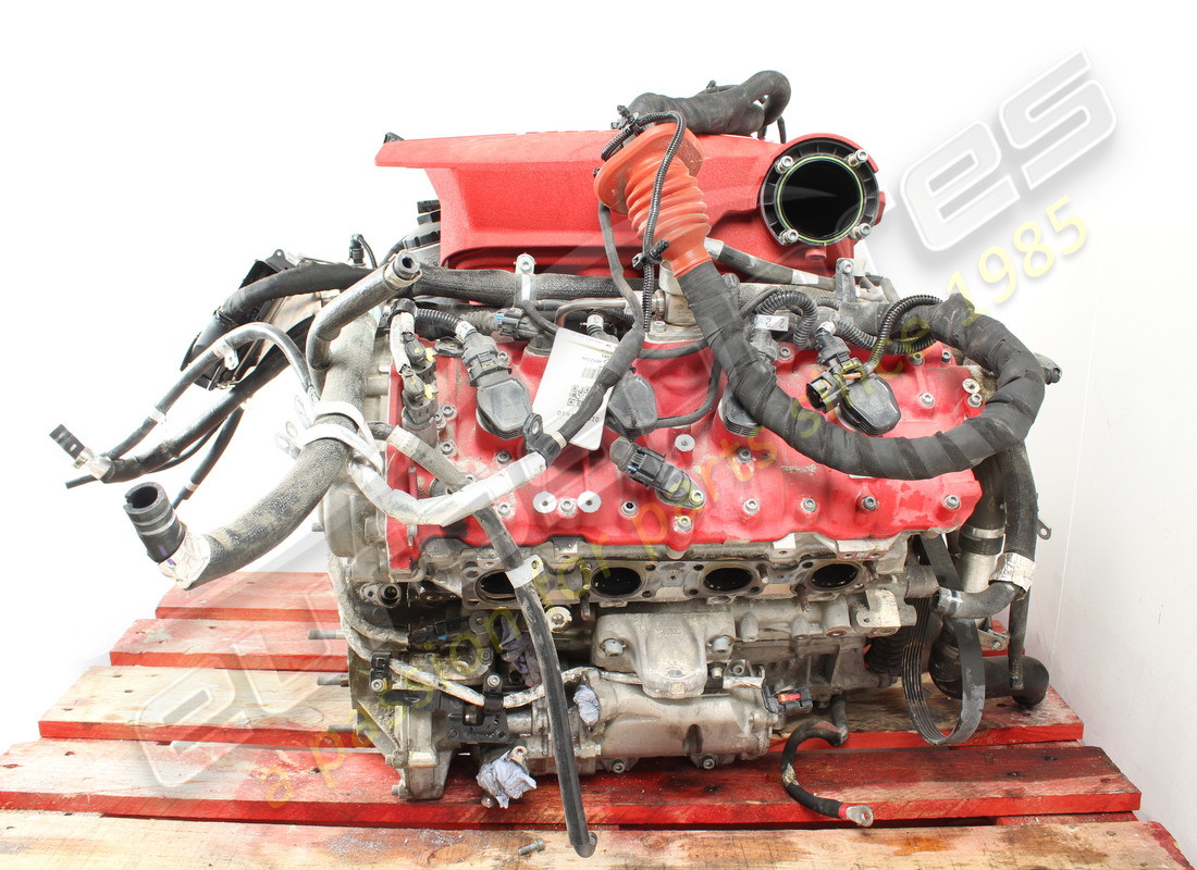 motor completo usado ferrari 488. número de pieza 754023000 (5)