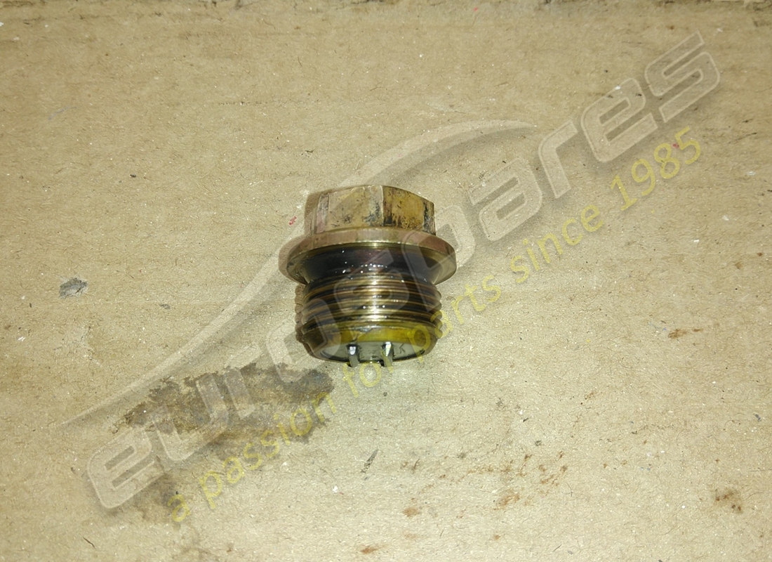tapón de drenaje de aceite ferrari usado. número de parte 14326540 (2)