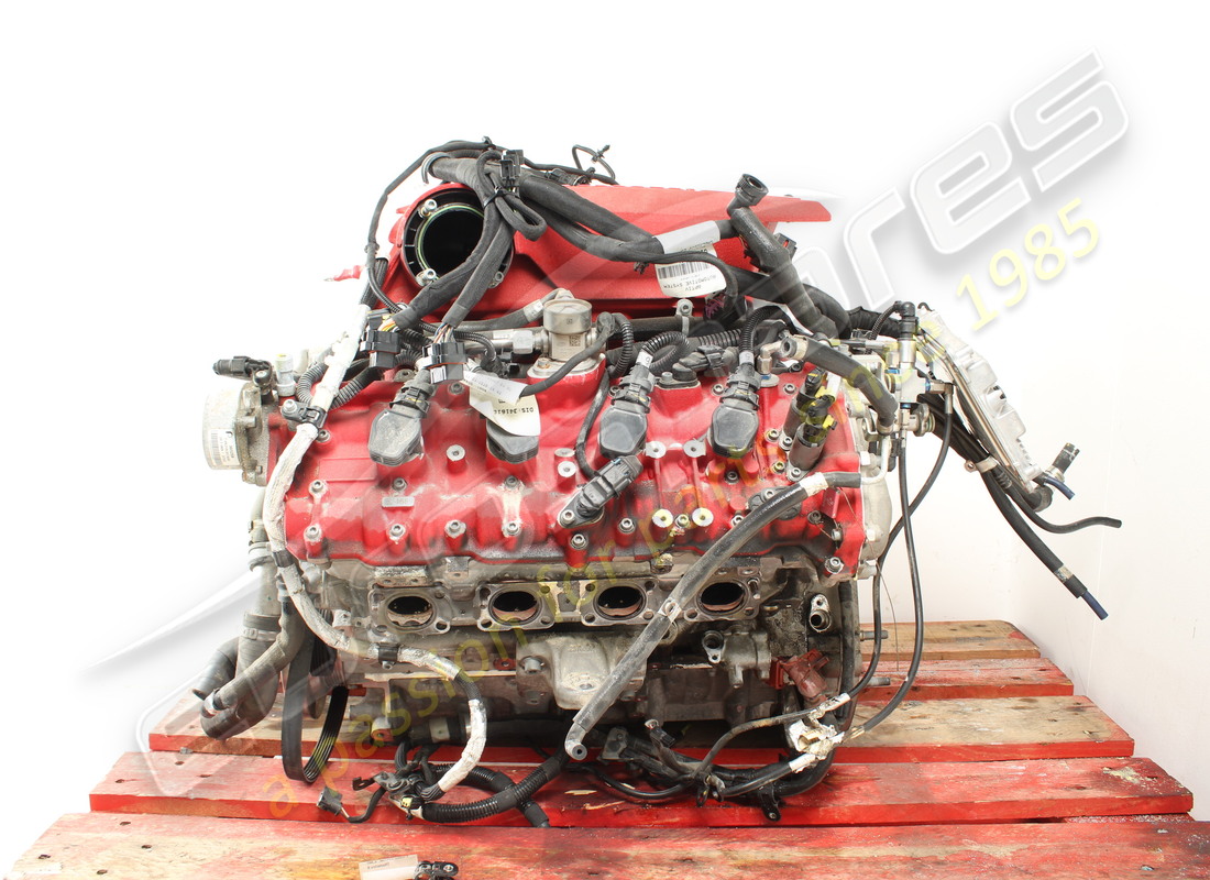motor completo usado ferrari 488. número de pieza 754023000 (2)