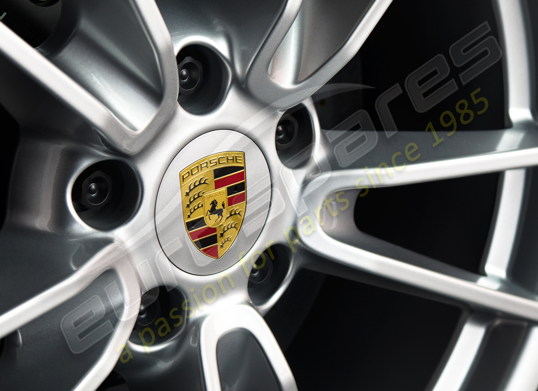 tapacubos de rueda nuevos porsche. número de pieza 00004460742 (1)
