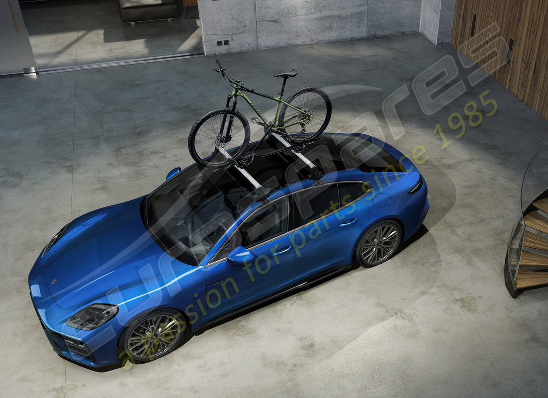 nuevo portabicicletas porsche. número de pieza 95b044831 (13)