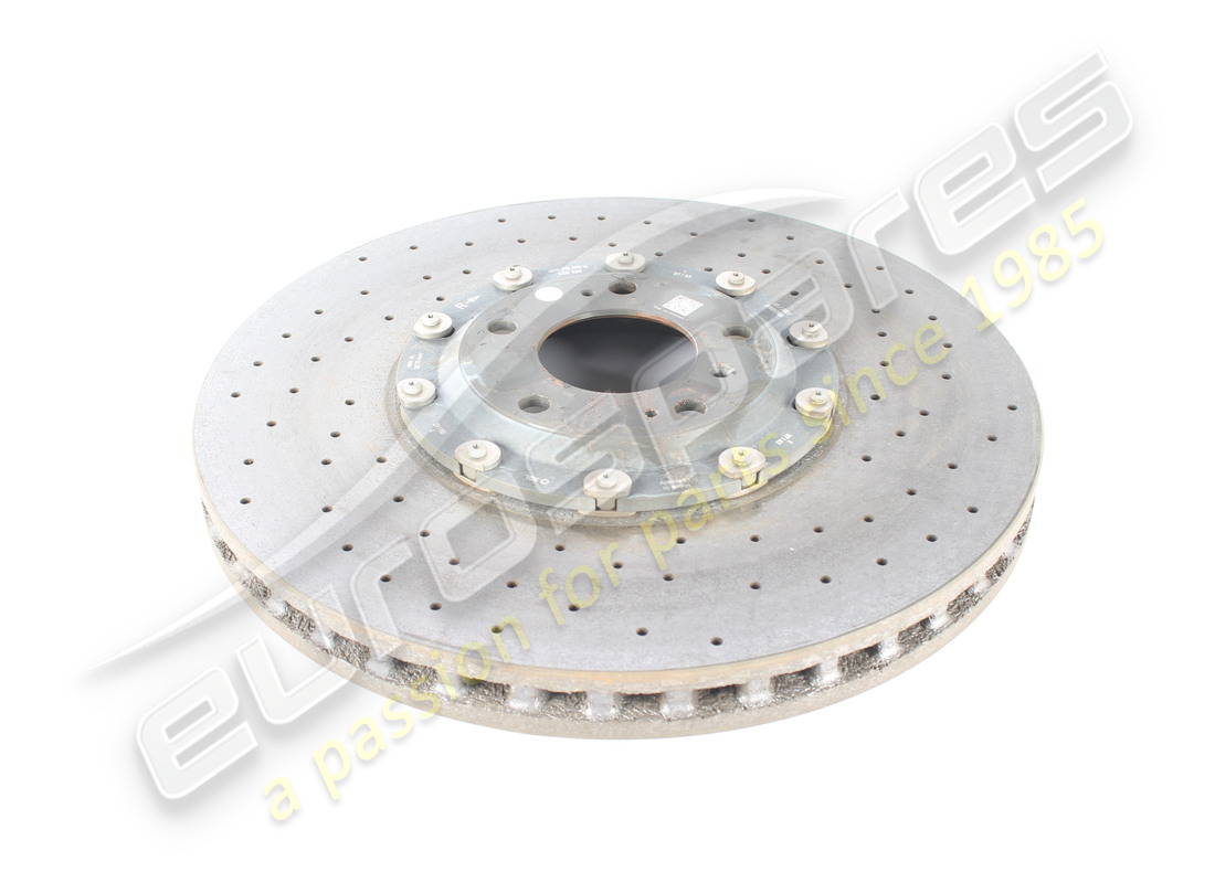 disco de freno delantero derecho usado lamborghini. número de pieza 4m0615302n (3)