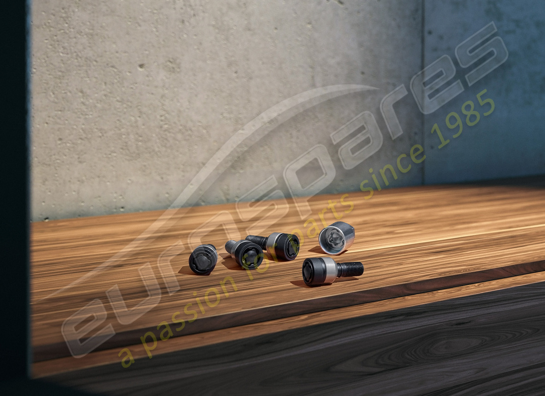 nuevo juego de protección antirobo porsche, pernos de rueda. número de pieza wht010068a (1)