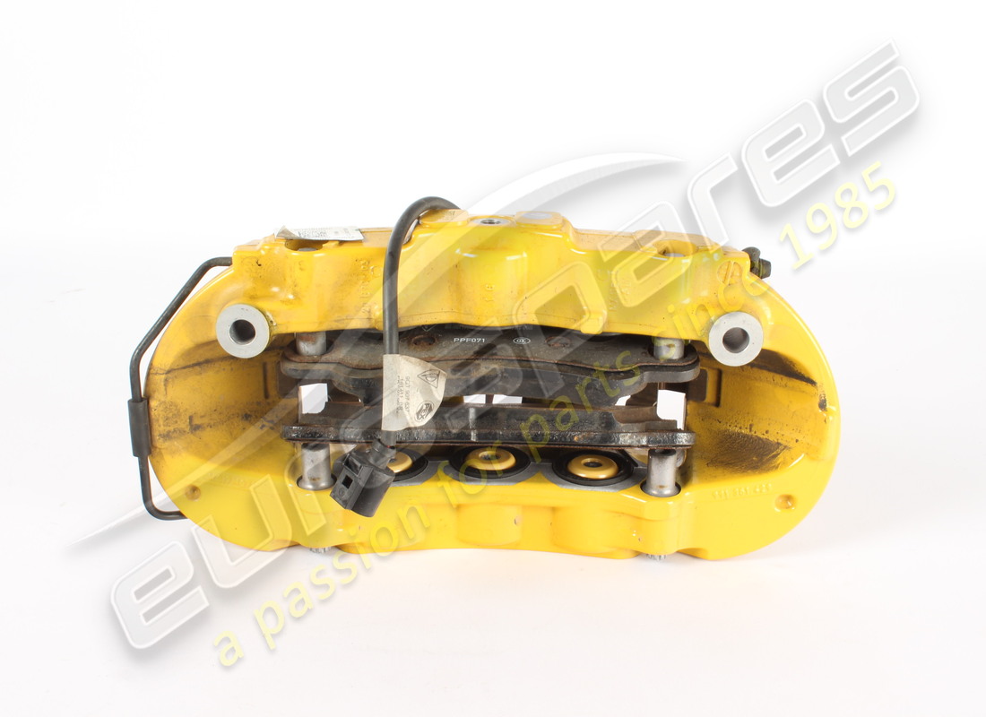 pinza de freno usada porsche sin pastillas. número de pieza 9gt615123a (3)