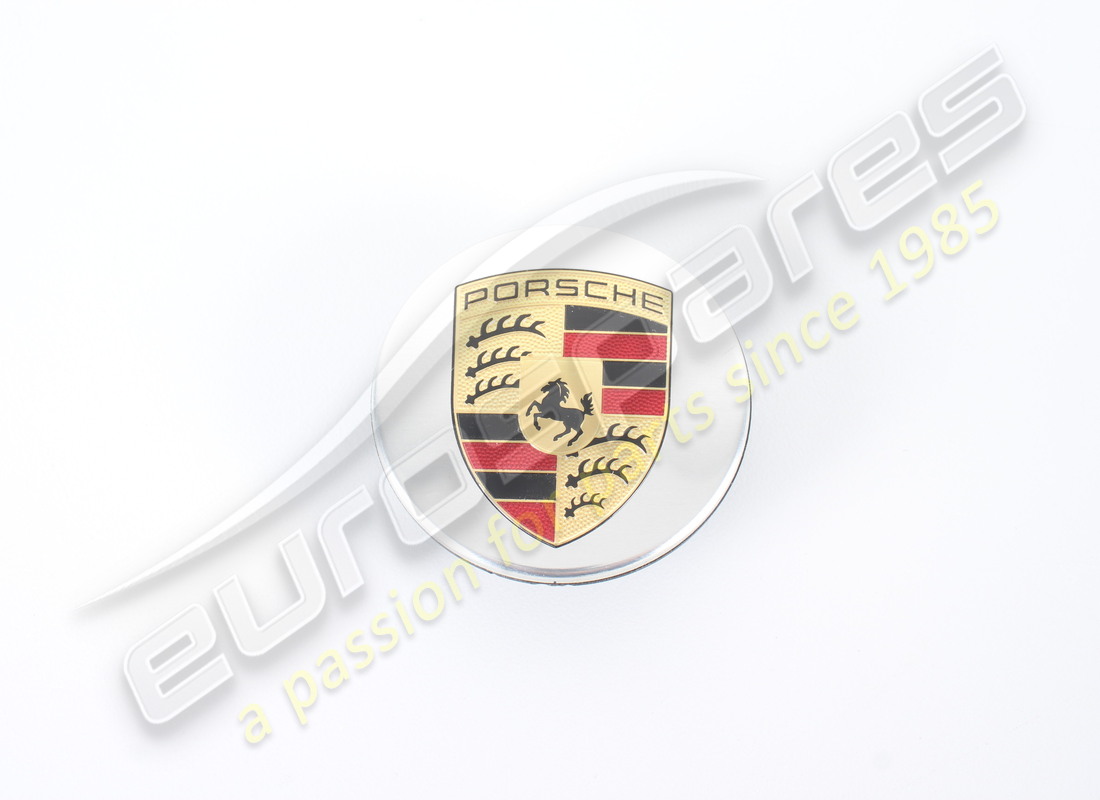 TAPA DE CUBO CROMADA USADA Porsche. NÚMERO DE PIEZA 9P1601349AMH0 (1)