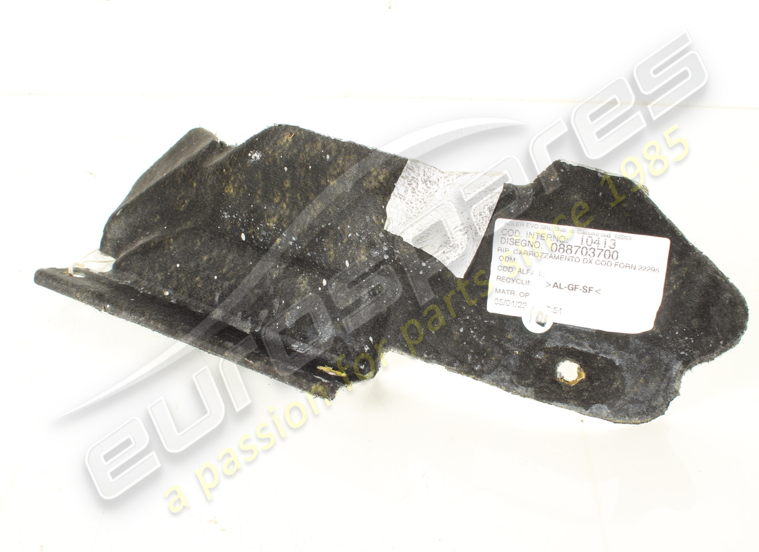 usado ferrari protector térmico trasero derecho de carrocería. número de pieza 88703700 (2)