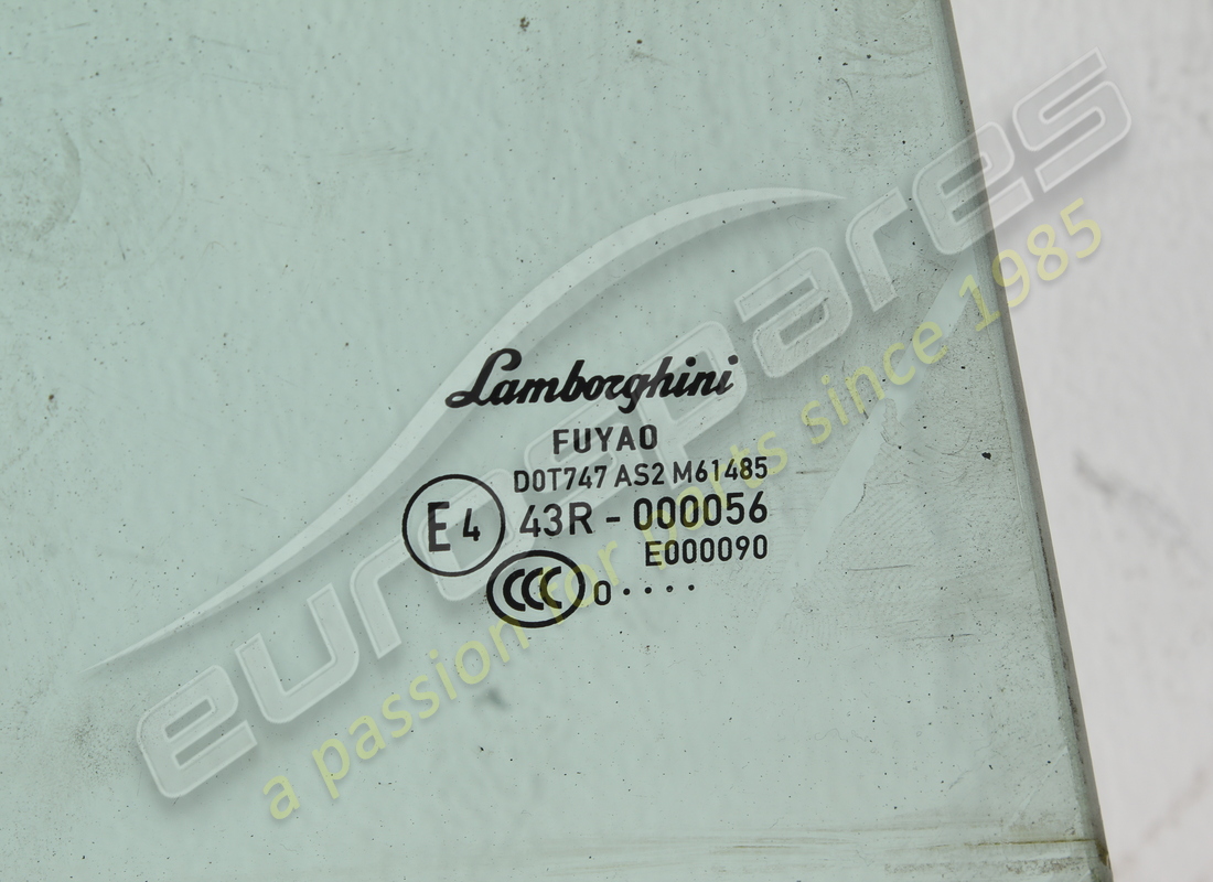 ventana de puerta lamborghini usada, trasera. número de parte 4ml845206a (2)