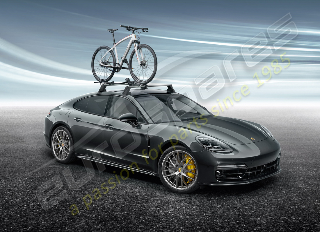 nuevo portabicicletas porsche. número de pieza 95b044831 (11)