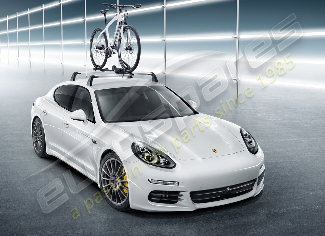 nuevo portabicicletas porsche. número de pieza 95b044831 (10)