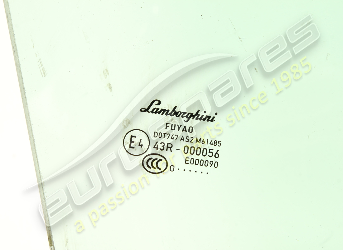 usado lamborghini ventana de puerta, delantera. número de pieza 4ml845202a (2)