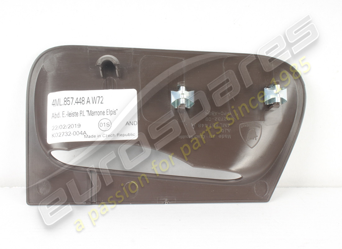 NUEVO LAMBORGHINI CINTURÓN DE SEGURIDAD. NÚMERO DE PARTE 4ML857448AW72 (2) nuevo lamborghini cinturón de seguridad. número de parte 4ml857448aw72 (2)