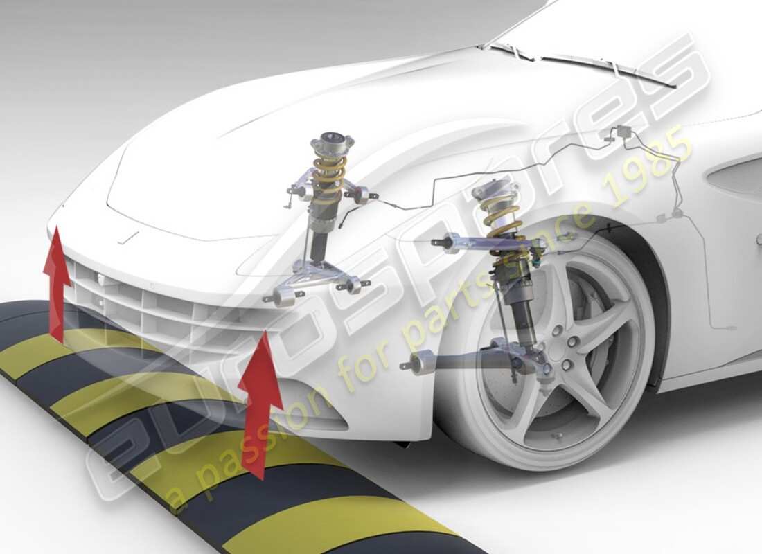 nuevo elevador de suspensión ferrari. número de pieza 70002854 (1)