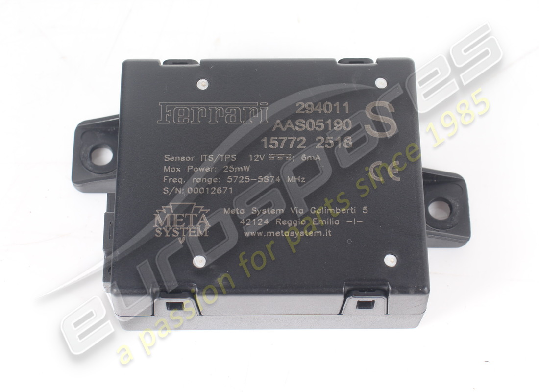 sensor dipolo esclavo ferrari usado. número de pieza 294011 (2)