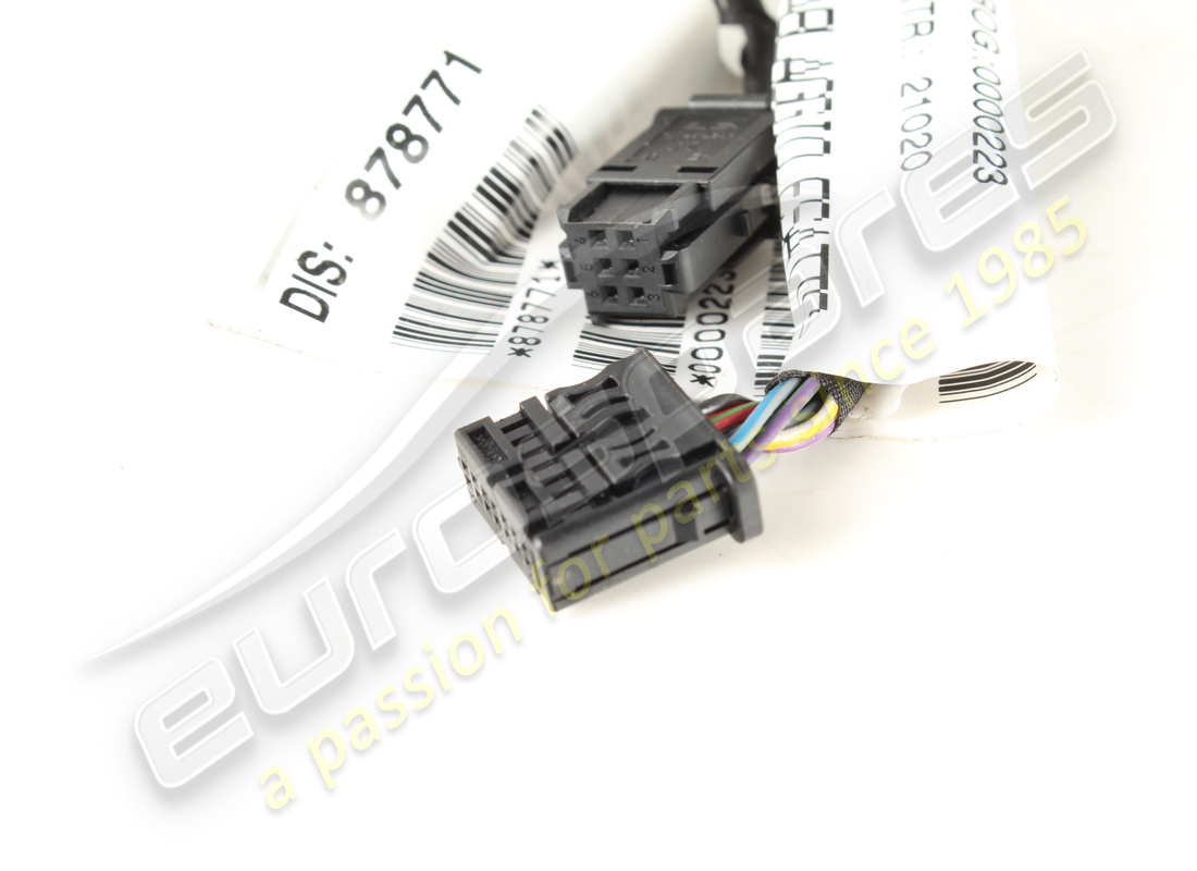 mazo de cables del túnel central ferrari usado. número de parte 878771 (2)