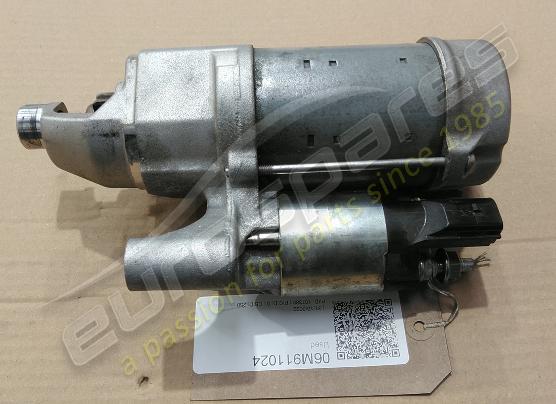 usado lamborghini starter v6 otto mlb evo. número de pieza 06m911024 (2)
