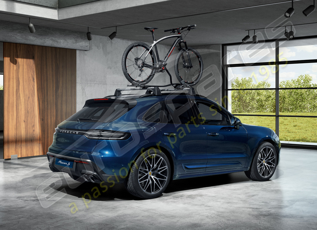 nuevo portabicicletas porsche. número de pieza 95b044831 (9)