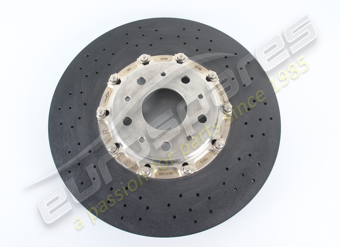 DISCO DE FRENO CERÁMICO MURCIELAGO TRASERO DERECHO REACONDICIONADO Lamborghini. NÚMERO DE PIEZA 410615602 (1)
