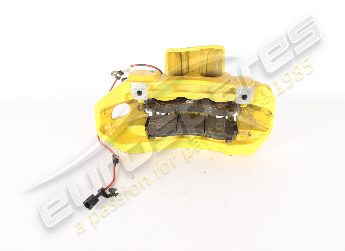 pinza de freno completa carbonocerámica ant.dx giall usada ferrari. número de pieza 776911 (3)