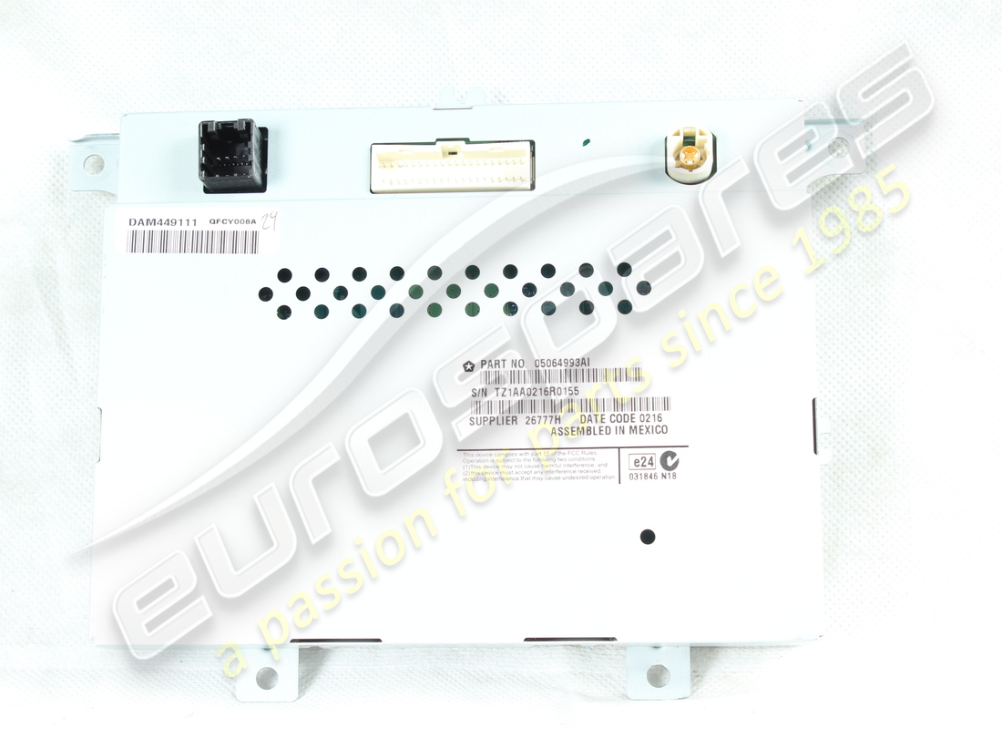 nuevo maseratimonitor pantalla táctil 8.4 fca. número de parte 53189686 (2)