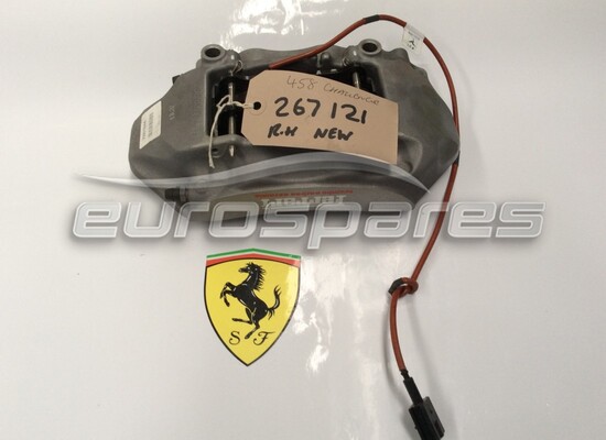 nuevo ferrari pinza trasera derecha con pastillas número de pieza 267121