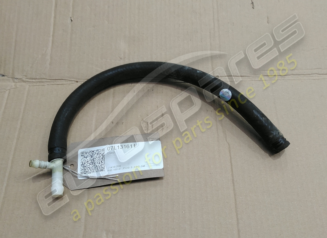 TUBO FLEXIBLE Lamborghini USADO. NÚMERO DE PIEZA 07L131611 (1)