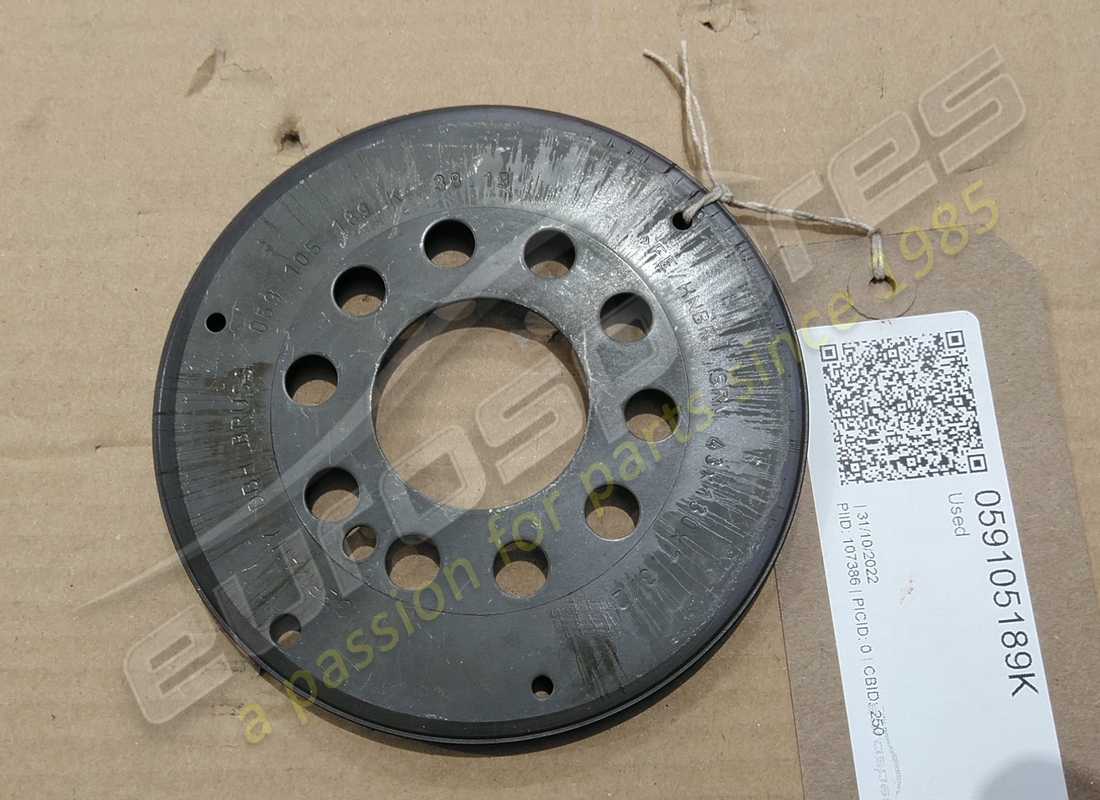 rotor lamborghini usado. número de parte 059105189k (2)