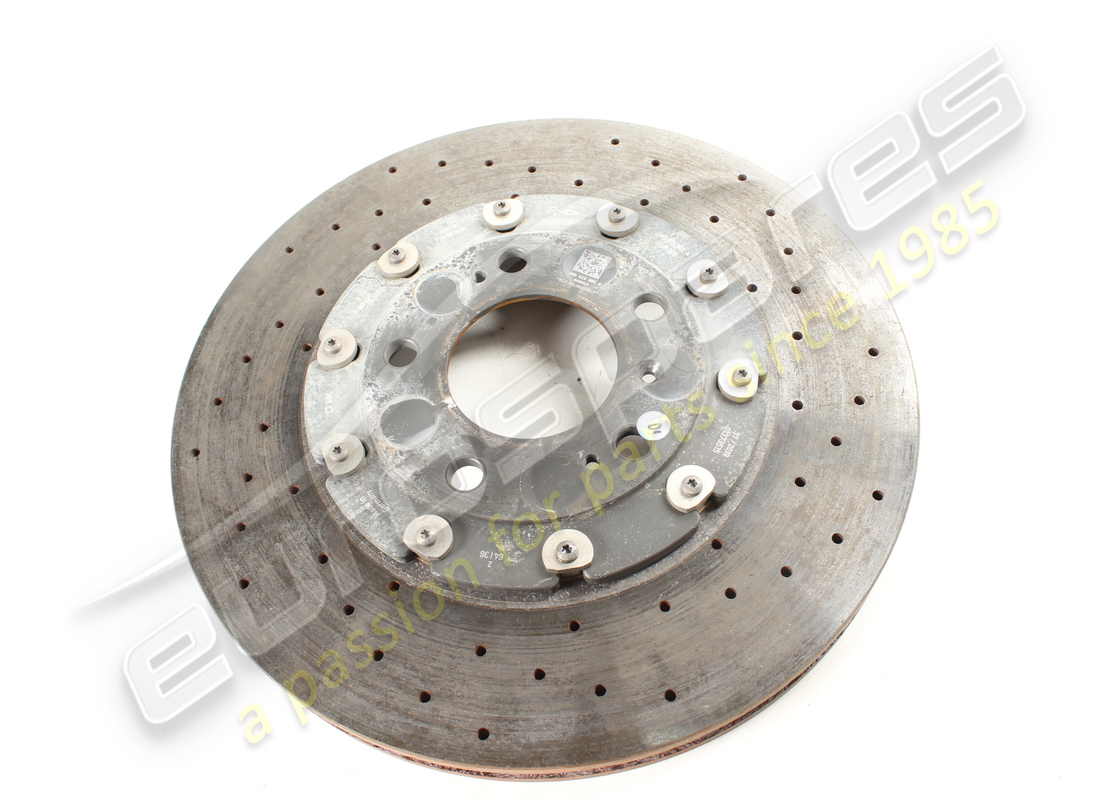 disco de freno trasero derecho lamborghini usado. número de parte 4m0615602a (2)